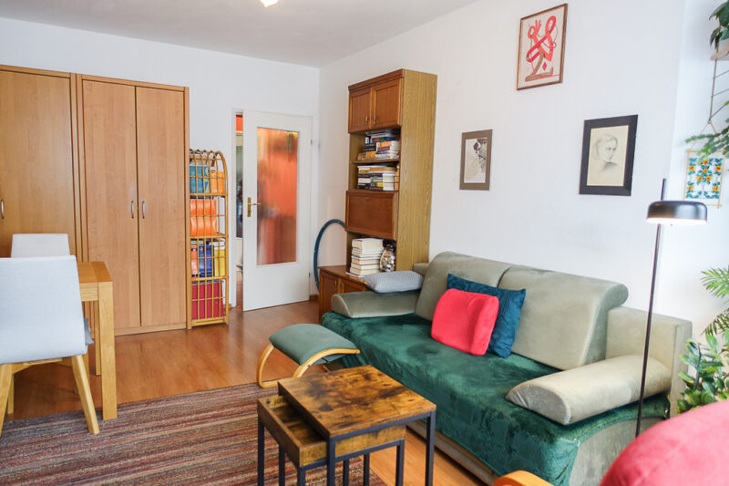 Pomorzany 2 pokoje 49,55 m2, III p. 2002 r. balkon