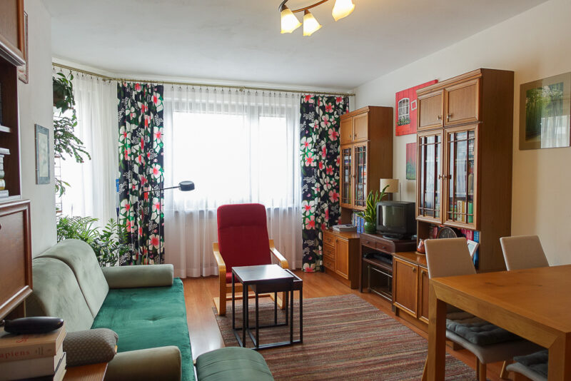Pomorzany 2 pokoje 49,55 m2, III p. 2002 r. balkon