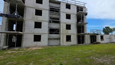 2 działki z PNB dwóch 4-kond. wielorodz. budynków