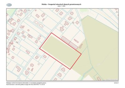 Działka leśna w Szczecinie