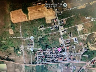 Mierzyn działka 825m2, 450zł/m2 DWZ, pozw. na bud
