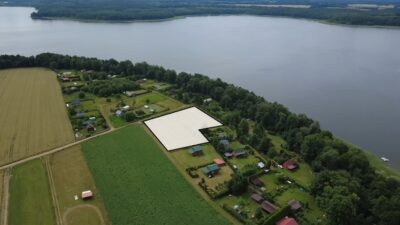Wyjątkowa działka nad jeziorem Woświn