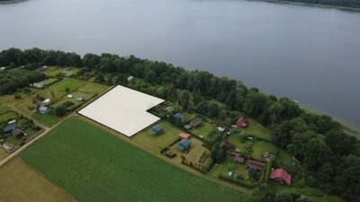 Wyjątkowa działka nad jeziorem Woświn