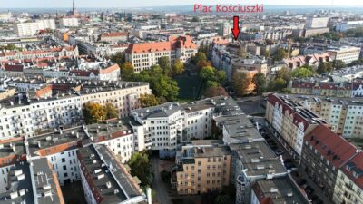 Bardzo jasne 2 pok po odświeżeniu w Śródmieściu