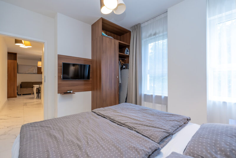 1 linia zabudowy-taras, garaż-top lokalizacja