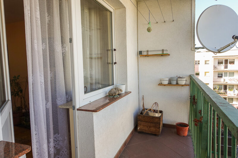 Pomorzany 4 pokoje, 74,59 m2, balkon IV p. widok,