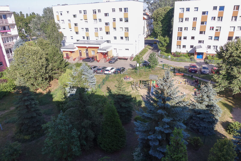 Pomorzany 4 pokoje, 74,59 m2, balkon IV p. widok,