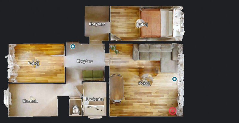 [3D] Przestronne 3pok., 63,4m2, duży balkon!