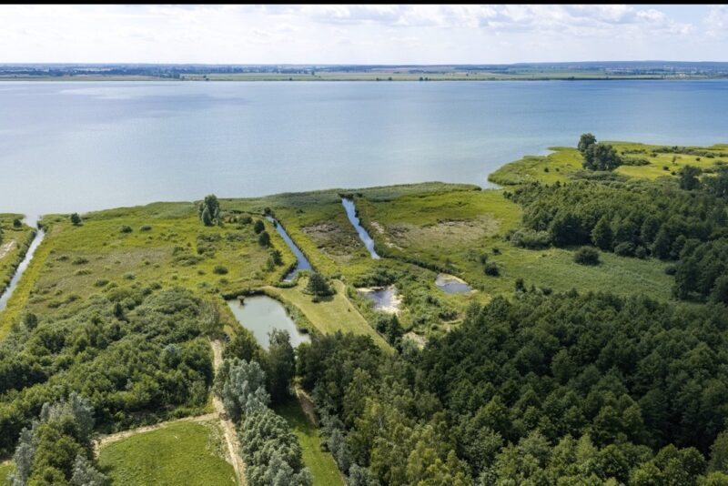Działka nad jeziorem Miedwie z pomysłem na biznes
