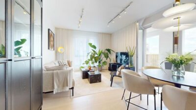 Nowoczesne 54 m² z windą i dużym tarasem