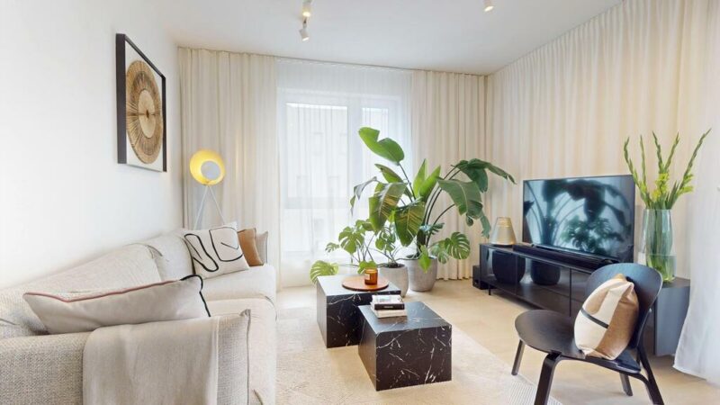 Nowoczesne 54 m² z windą i dużym tarasem