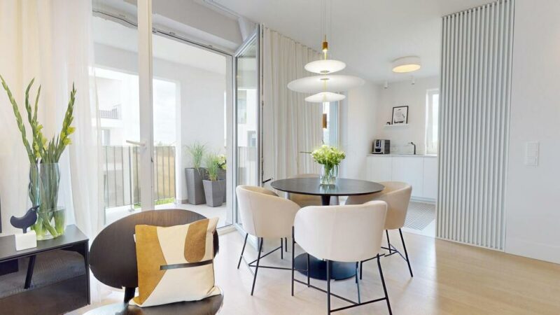 Nowoczesne 54 m² z windą i dużym tarasem