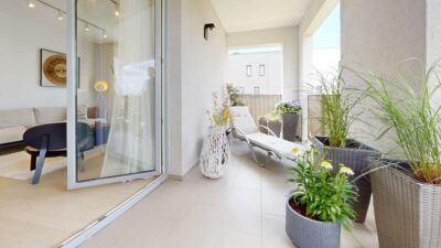Nowoczesne 54 m² z windą i dużym tarasem