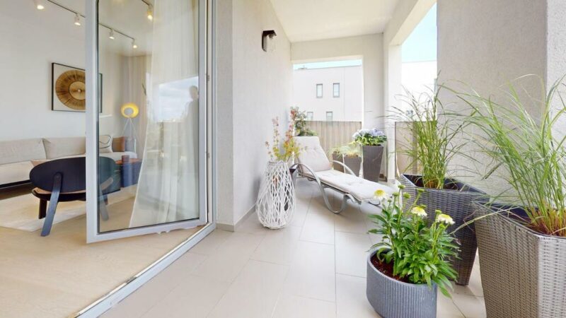 Nowoczesne 54 m² z windą i dużym tarasem