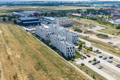 Nowoczesne 54 m² z windą i dużym tarasem