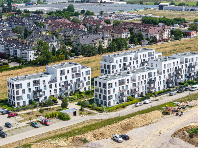 Nowoczesne 54 m² z windą i dużym tarasem