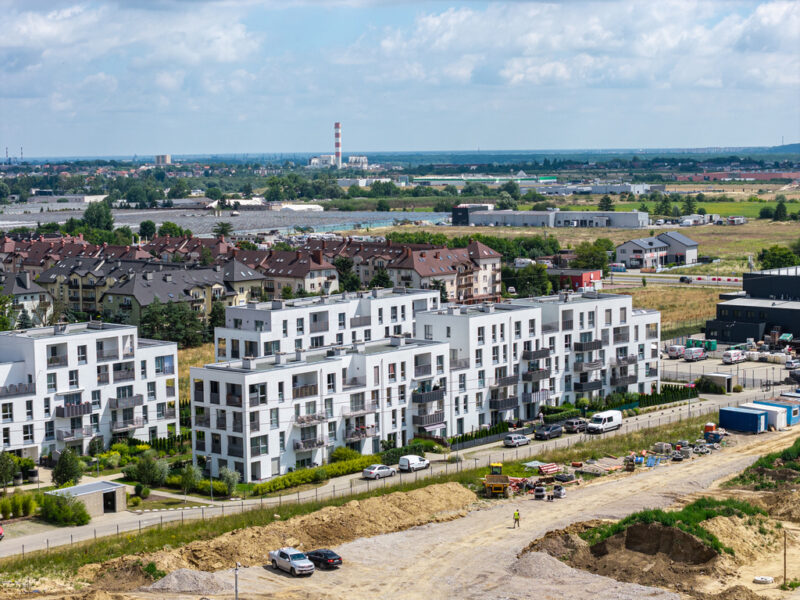Nowoczesne 54 m² z windą i dużym tarasem