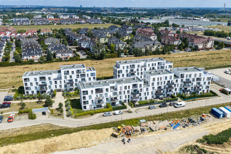 Nowoczesne 54 m² z windą i dużym tarasem