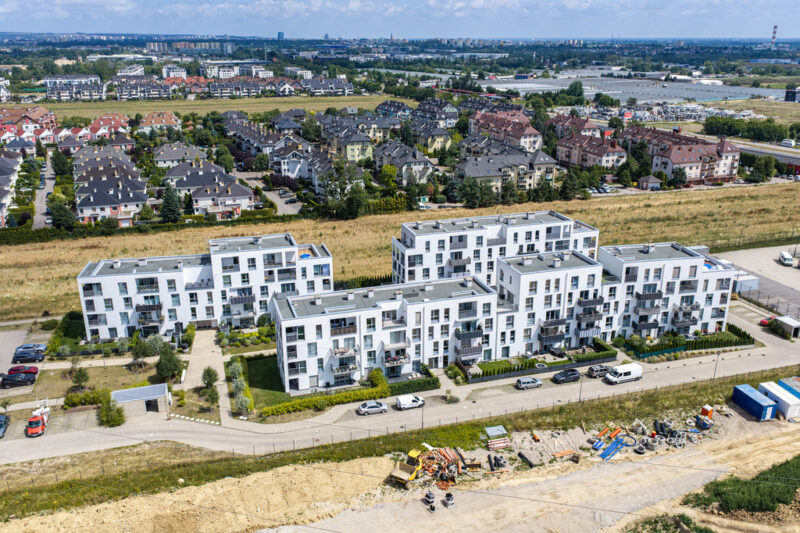 Nowoczesne 54 m² z windą i dużym tarasem