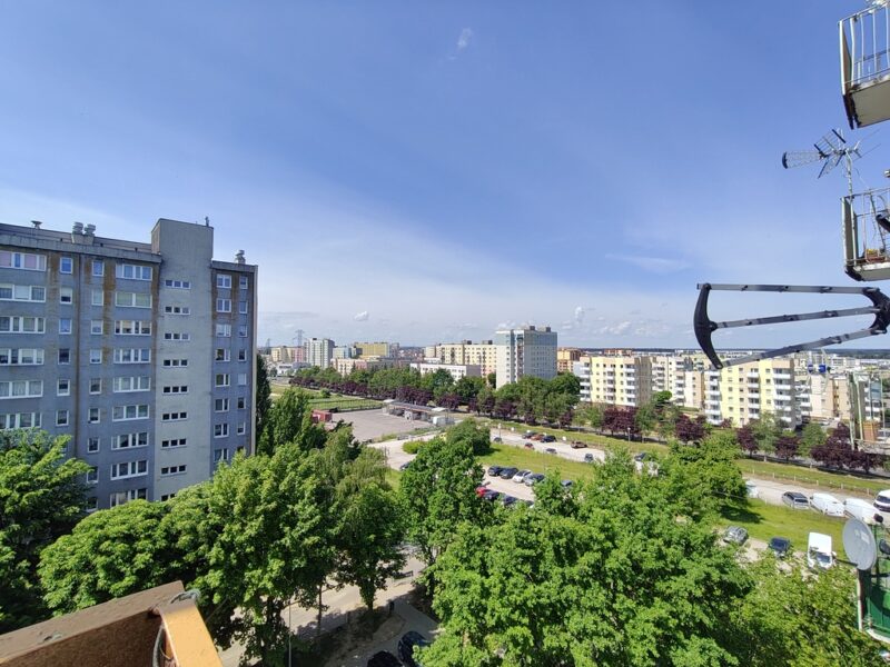Dwa pokoje z balkonem i pięknym widokiem