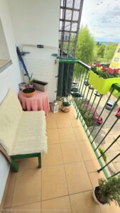 Os. Reda, balkon, gotowe do zamieszkania
