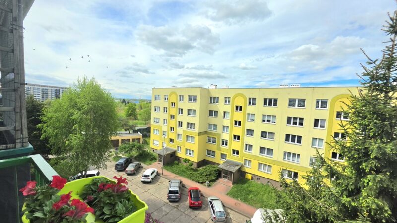 Os. Reda, balkon, gotowe do zamieszkania