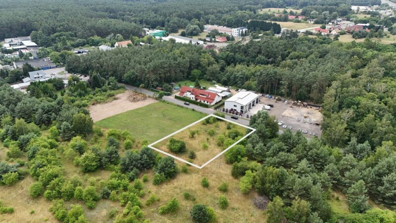 Działka pod usługi w Lubieszynie