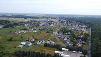 Działka 1336m2 Załom WZ za płotem