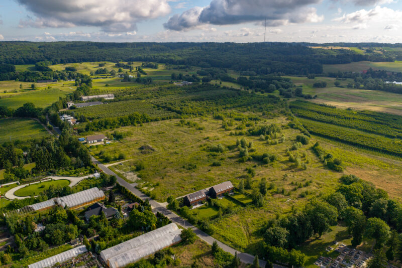 Osada Binowo, działki budowlane pod Szczecinem.