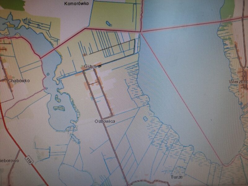 Giżyn nad J. Miedwie, MPZP działka 901m2,120 zł/m2