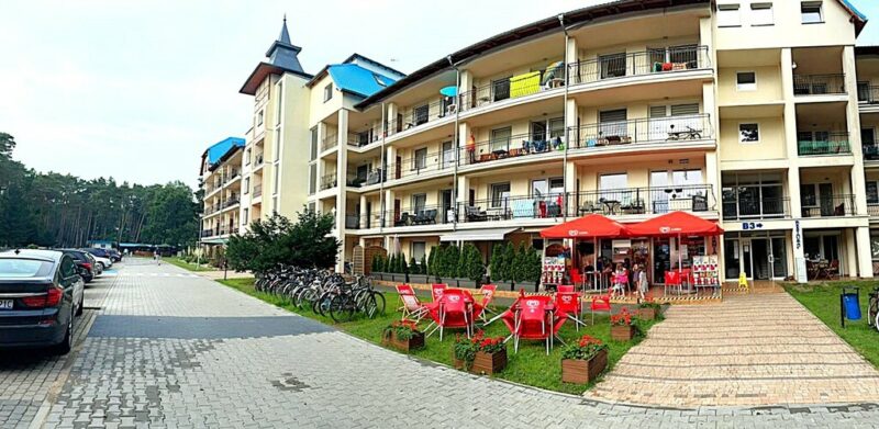 Apartament 2-pok. 36 m², Łukęcin – 300 m od morza