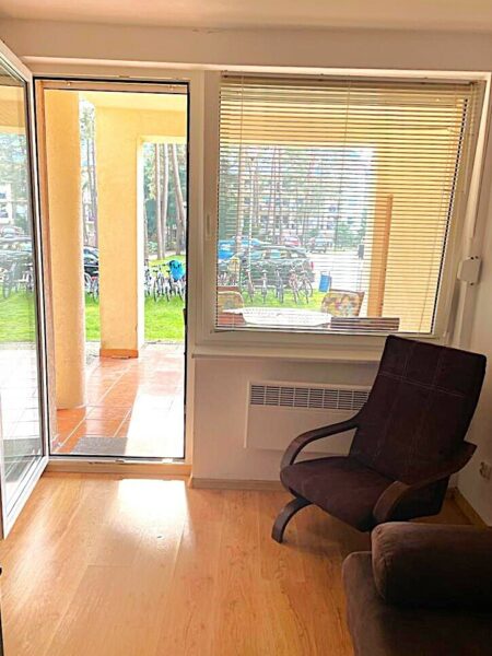 Apartament 2-pok. 36 m², Łukęcin – 300 m od morza
