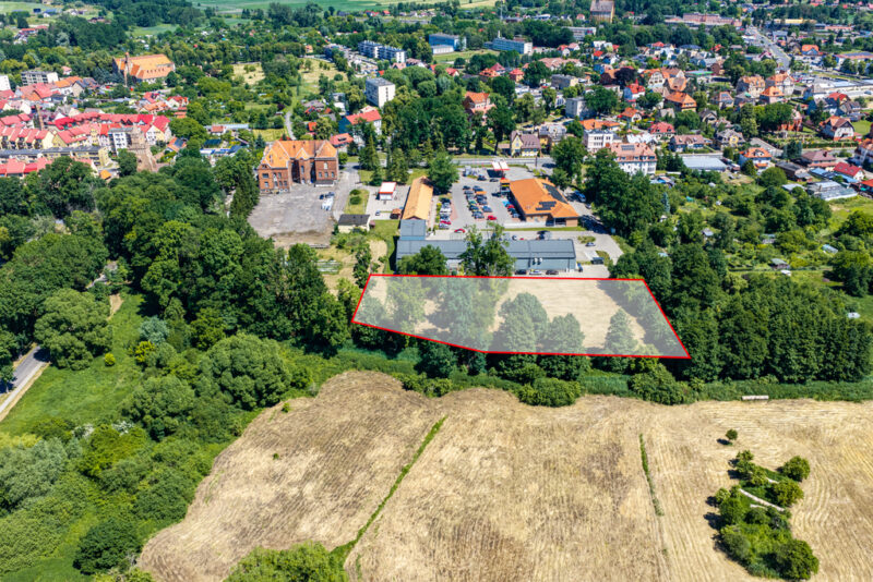 Duża działka inwestycyjna 5327 m² I Centrum I Medi