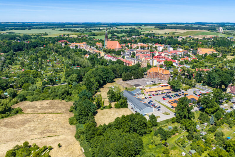 Działka inwestycyjna 1331 m² | Centrum Chojny