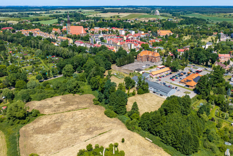 Działka inwestycyjna 1331 m² | Centrum Chojny