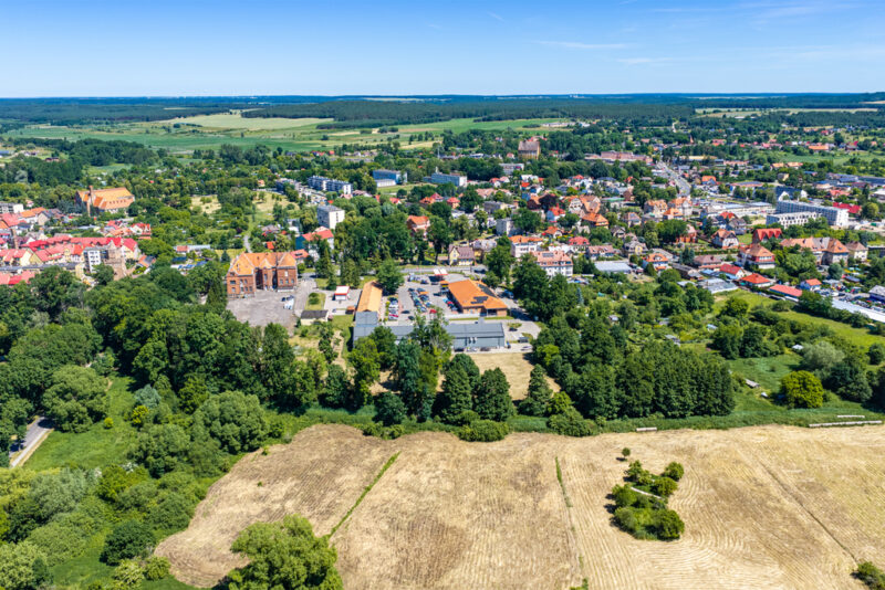 Działka inwestycyjna 1331 m² | Centrum Chojny