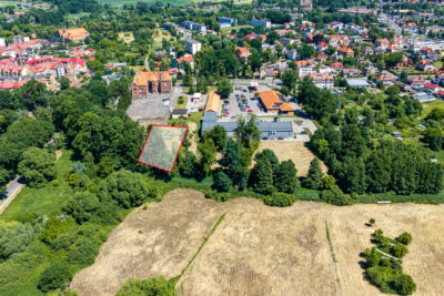 Działka inwestycyjna 1331 m² | Centrum Chojny