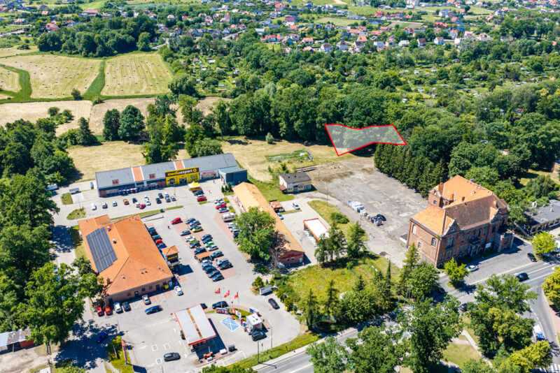 Działka inwestycyjna 1148 m² | Centrum Chojny