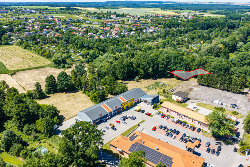 Działka inwestycyjna 1148 m² | Centrum Chojny