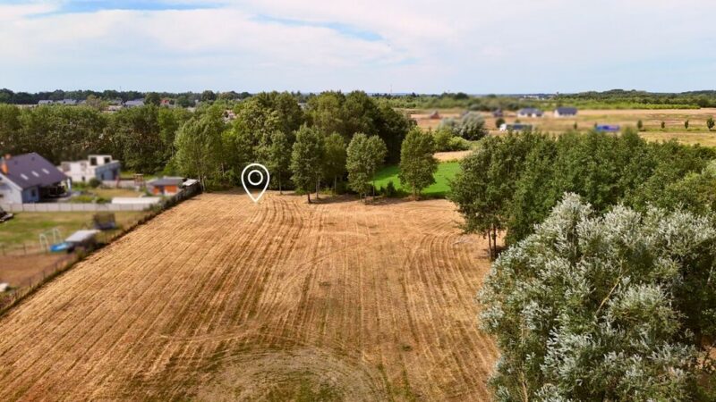 Działka z wydanymi WZ, 1250 m2