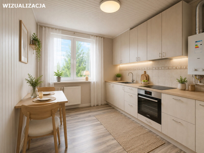 Jasne 2 pokoje 41,3 m² w Barwicach – okazja!