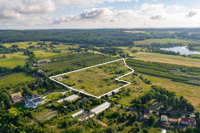 Działka inwestycyjna pod usługi – OSADA BINOWO