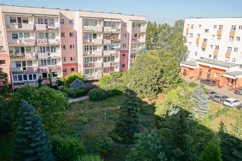 Pomorzany 4 pokoje, 74,59 m2, balkon IV p. widok,