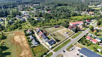 Działka pod 8 połówek bliźniaka | Kobylanka