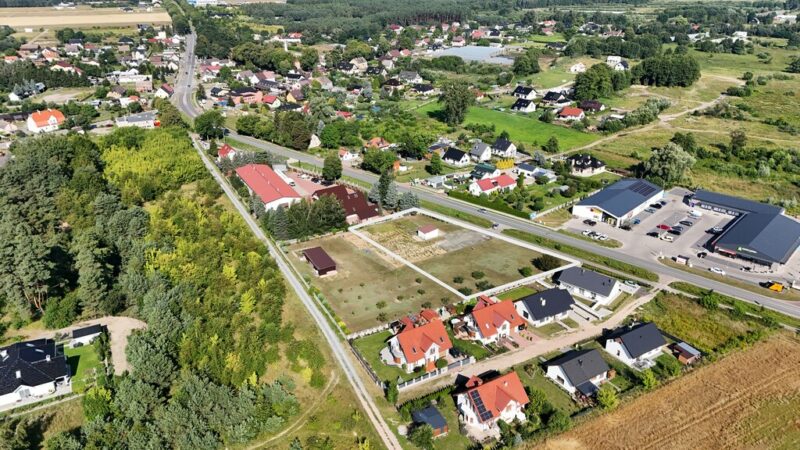 Działka pod 8 połówek bliźniaka | Kobylanka