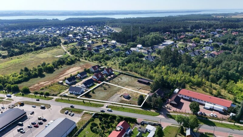 Działka pod 8 połówek bliźniaka | Kobylanka