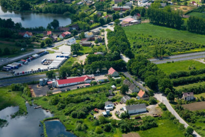 Kołbaskowo, działka 1384 m2 MPZP 600 zł/m2.