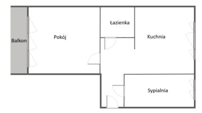 Os. Bukowe, 2 pokoje, balkon, wysoki standard