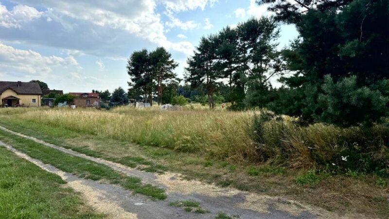 Działka 2684 m² w zielonej okolicy - Modrzewie