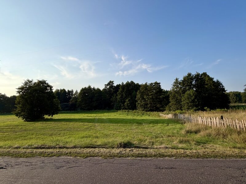 Działka budowlana  2200m² przy rzece | Tanowo